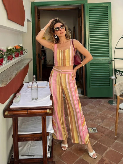 Aislinn Wide Leg Palazzo Pants