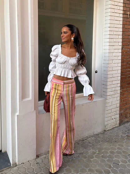 Aislinn Wide Leg Palazzo Pants