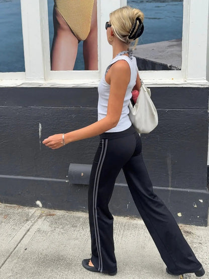 Charis Low Waist Flared Yoga Pants