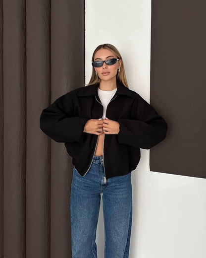 Seraphina Puffed Bomber Jacket