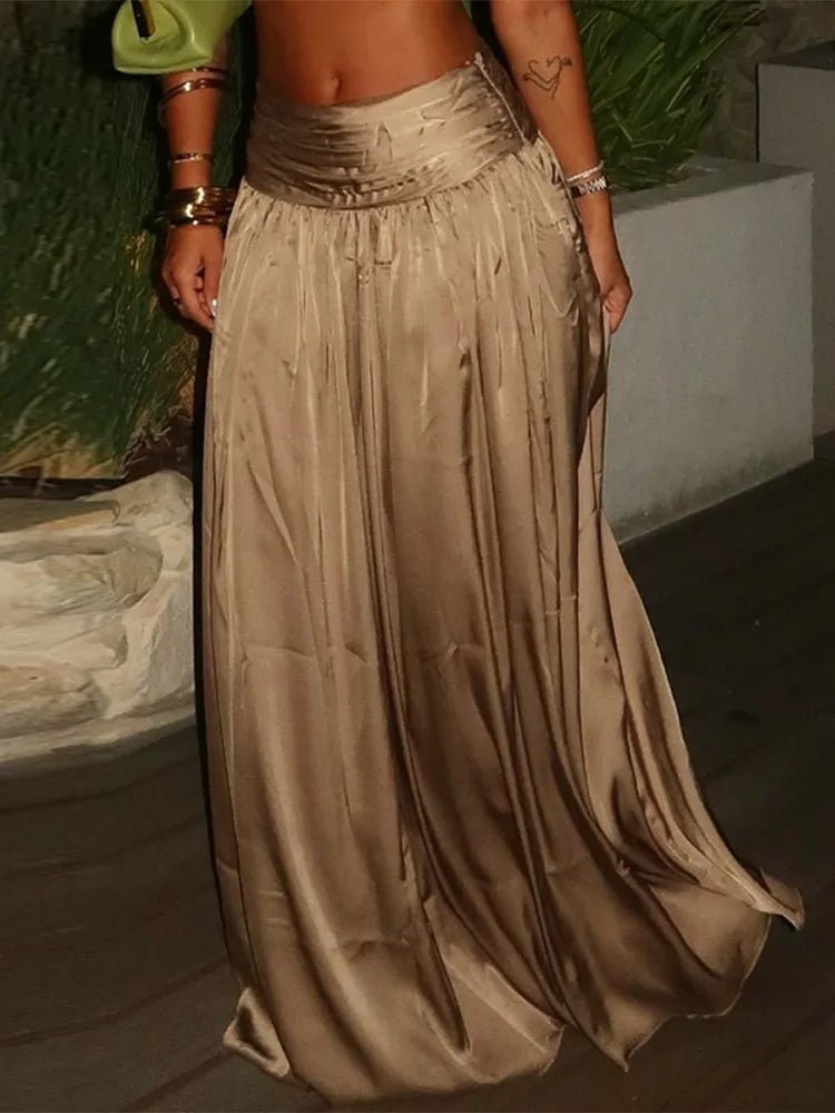Isabelle Halter Backless Top & Skirt Set