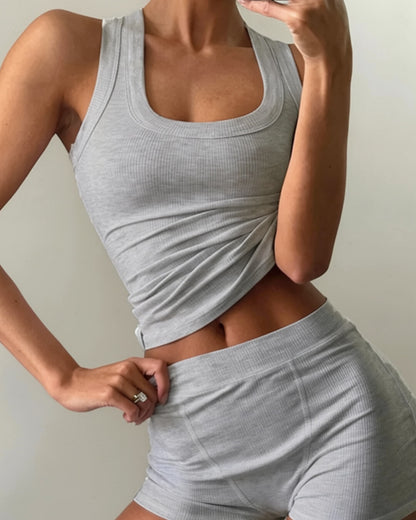 Liza Tank Top Shorts Set