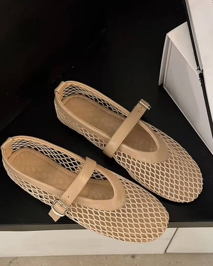 Margaux Mesh Ballet Flats