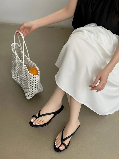 Sophia Clip Toe Flat Slipper