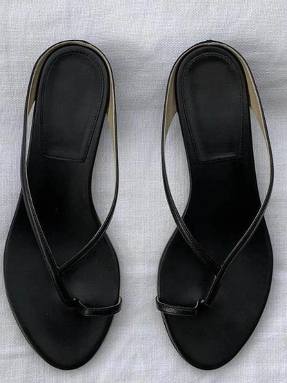 Sophia Clip Toe Flat Slipper