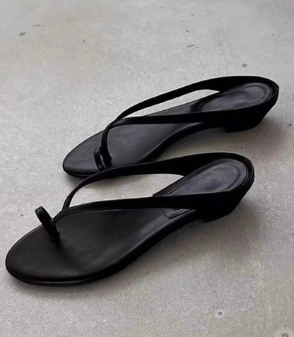 Sophia Clip Toe Flat Slipper