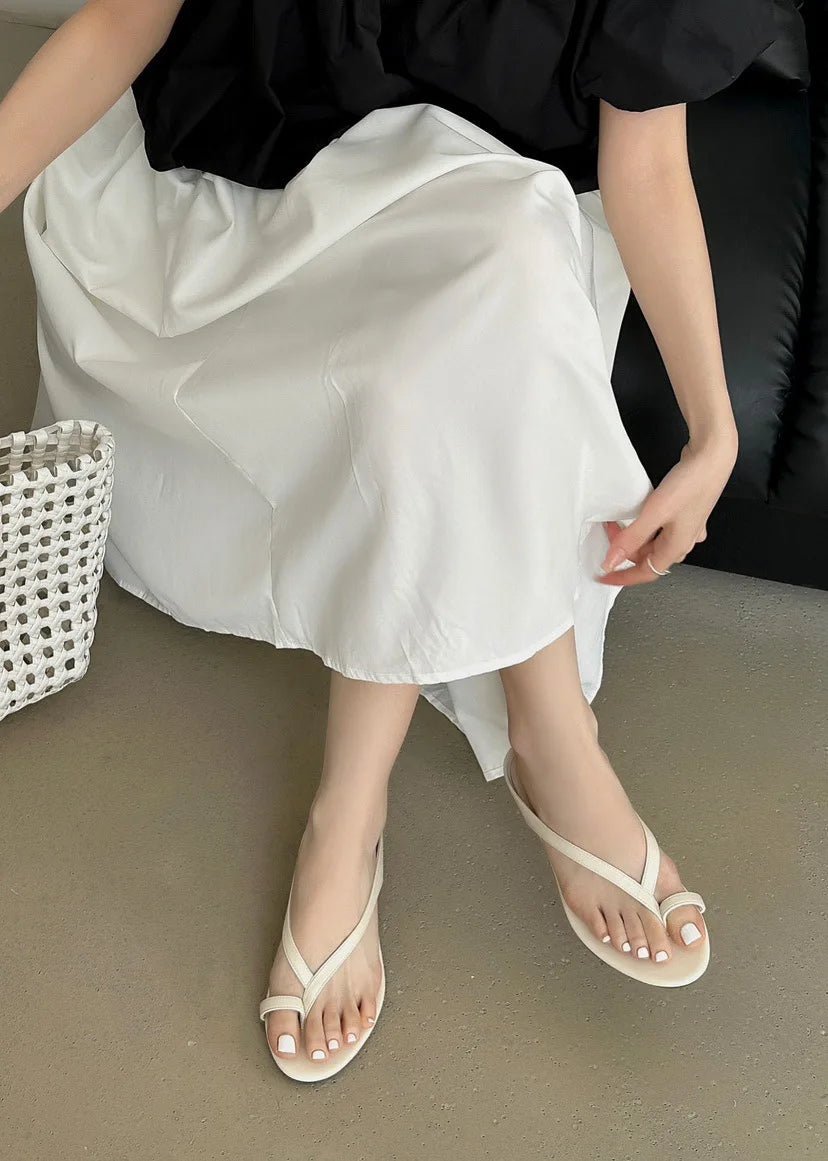 Sophia Clip Toe Flat Slipper