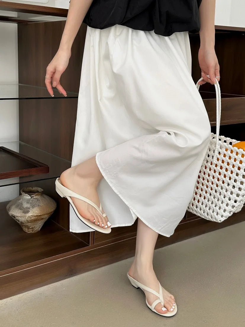 Sophia Clip Toe Flat Slipper