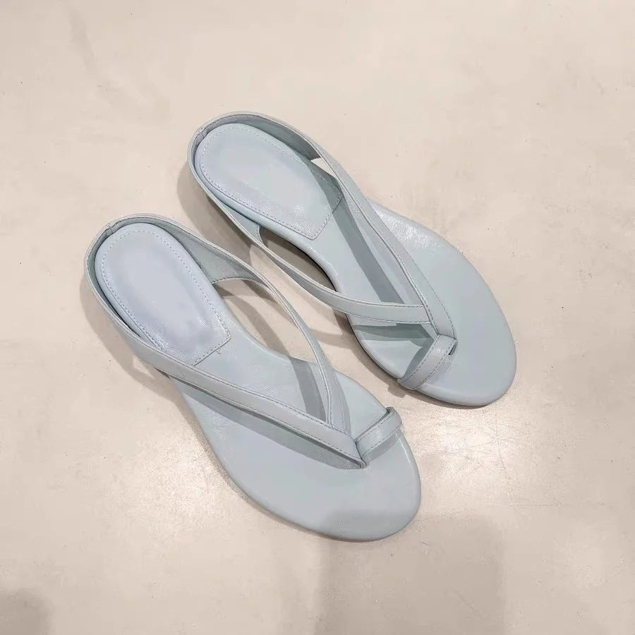 Sophia Clip Toe Flat Slipper