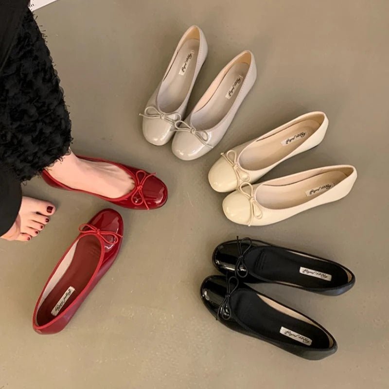 Suzette Bowtie Ballet Flats