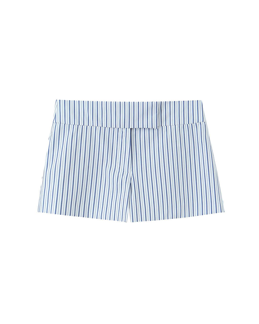 Briana Striped Mini Skirt Set