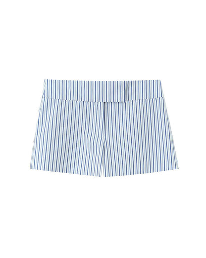Briana Striped Mini Skirt Set