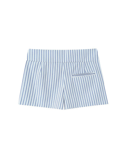 Briana Striped Mini Skirt Set