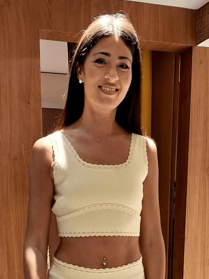 Ruth Ribbed Knit Skirt Set