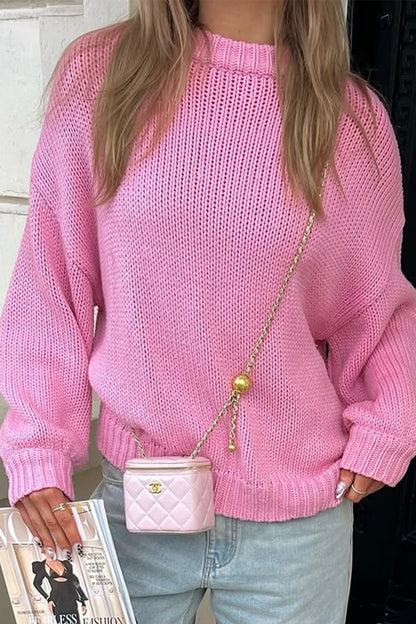 Amanda Crew Neck Layering Sweater