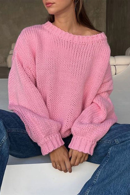 Amanda Crew Neck Layering Sweater
