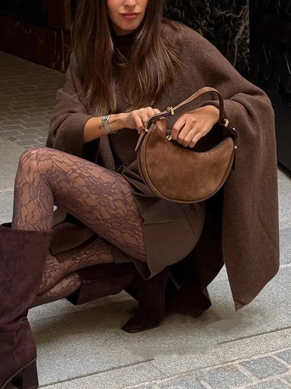 Adelinka Knit Poncho