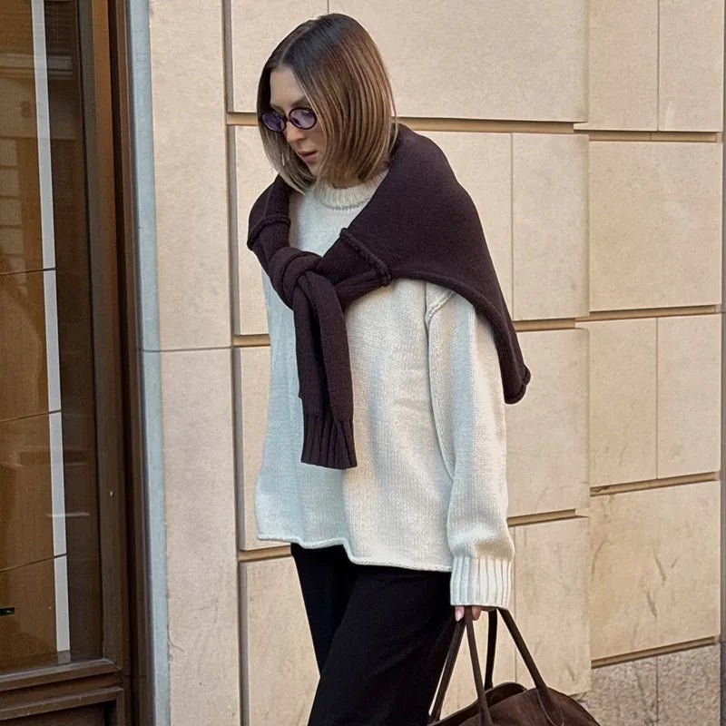 Joyce Loose Knitted Pullover
