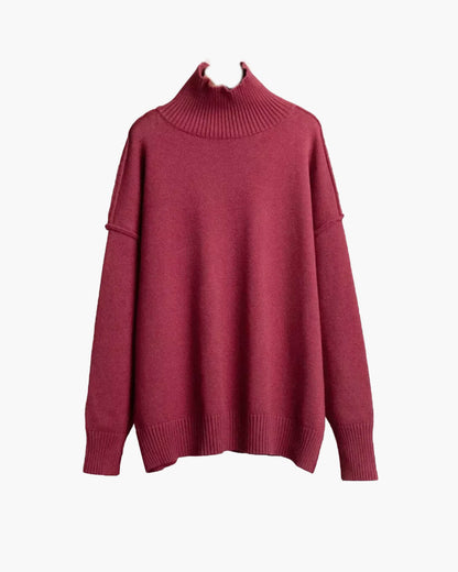 Katie Turtleneck Knit Sweater