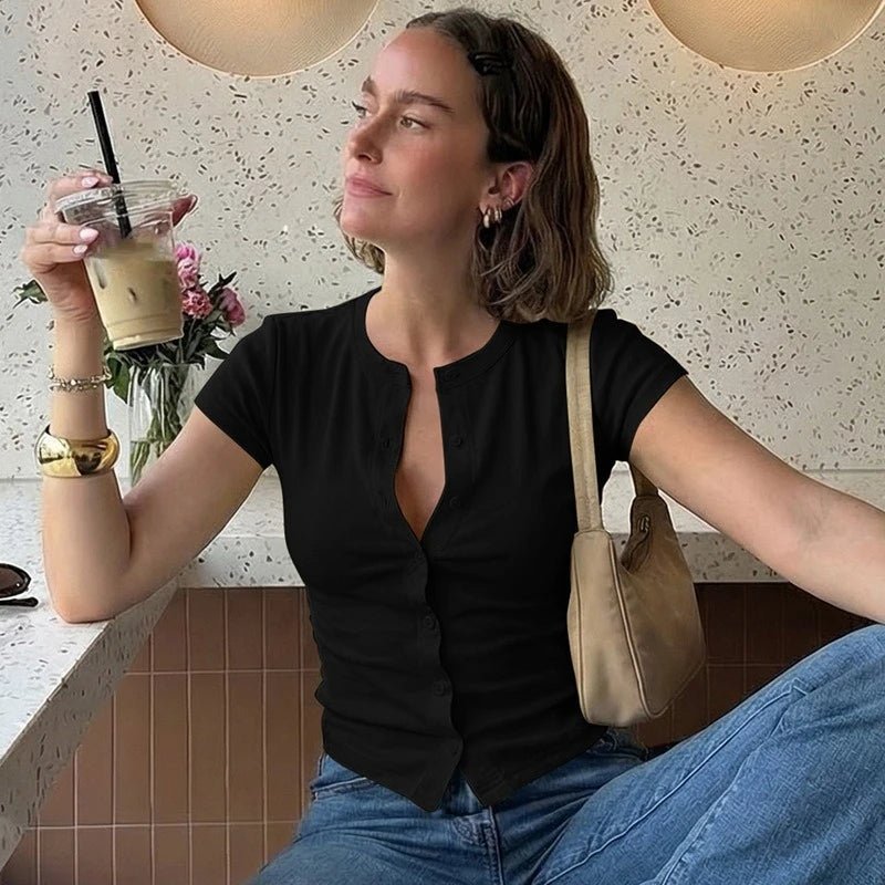 Linnea Slim-Fit Crew Neck Tee