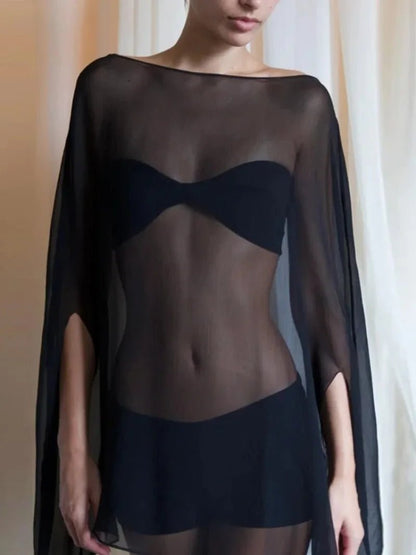 Samantha Loose Blouse Cover-up