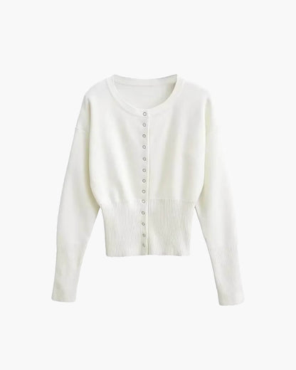 Shelly Snap Button Knit Cardigan