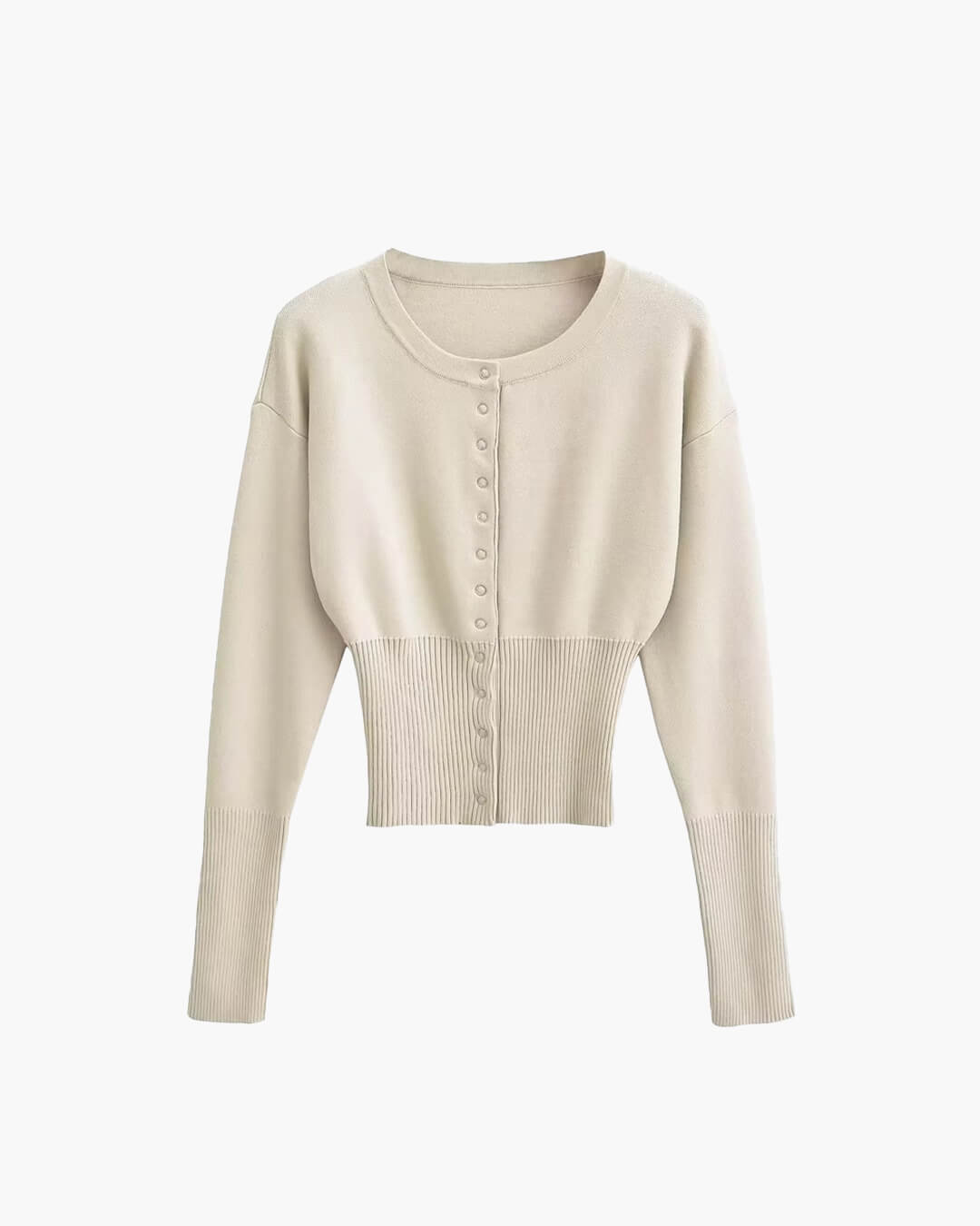 Shelly Snap Button Knit Cardigan