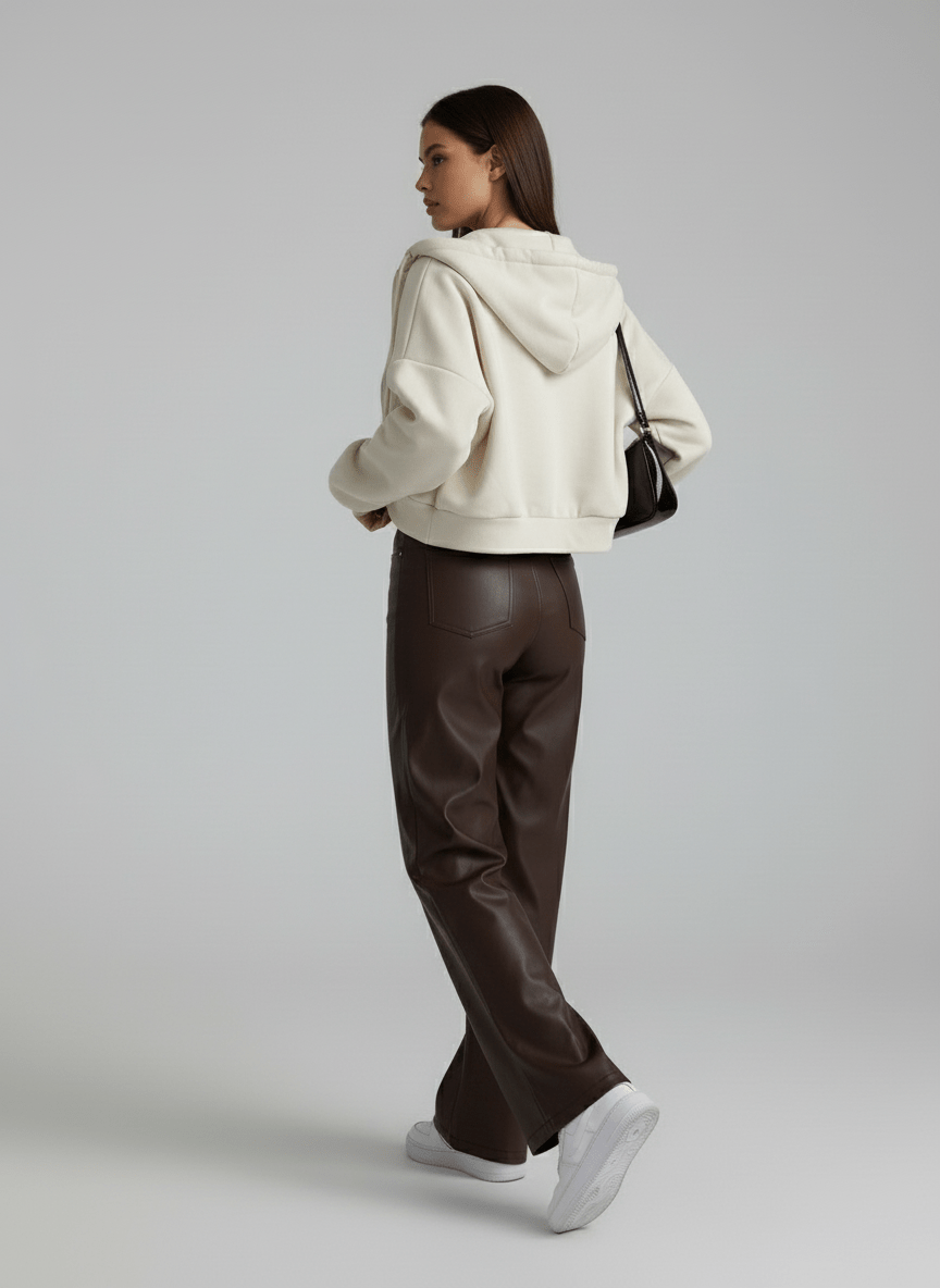 Cassy Classic Leather Pants