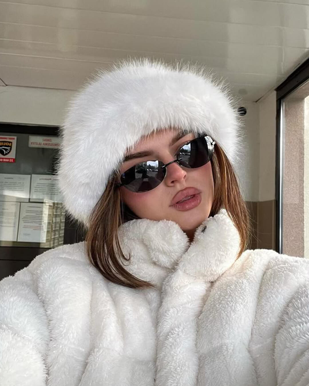 Tracy Faux Fur Hat