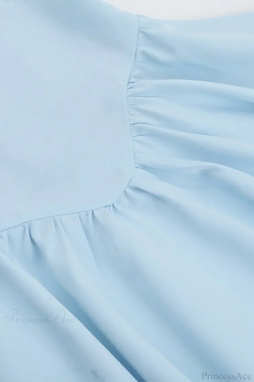 Strapless Ruched Drop Waist Pleated A-Line Mini Dress
