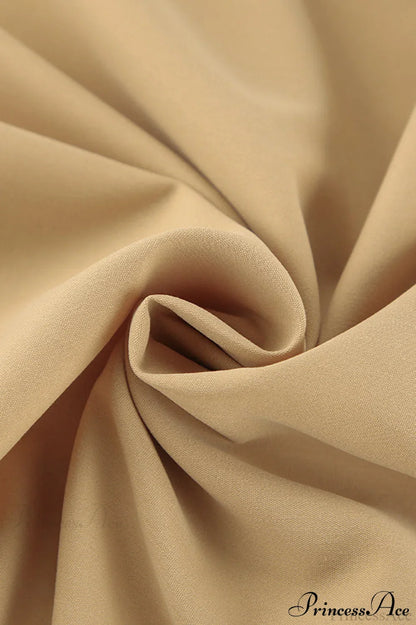 Solid High Waist Pleated Maxi Skirt