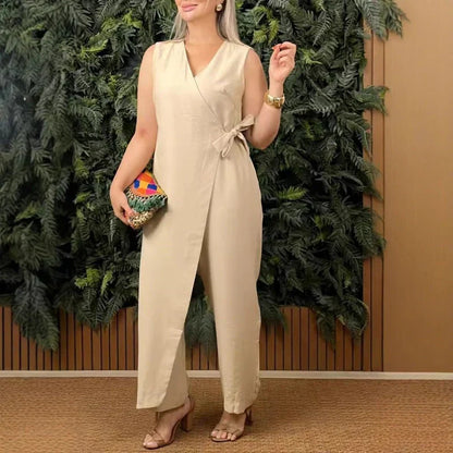 Lyra | V-Neck Jumpsuit