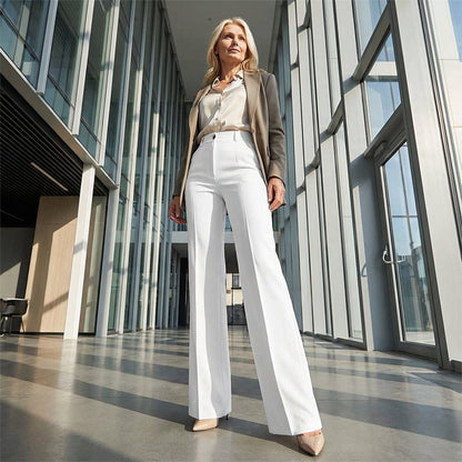 The Paloma — High-Waist Wide-Leg Trousers