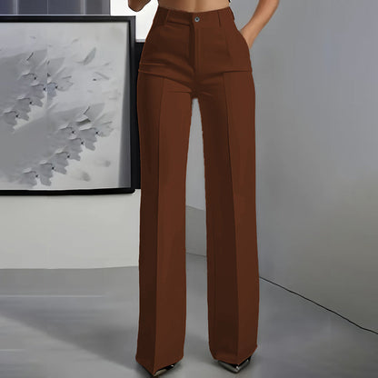 The Paloma — High-Waist Wide-Leg Trousers