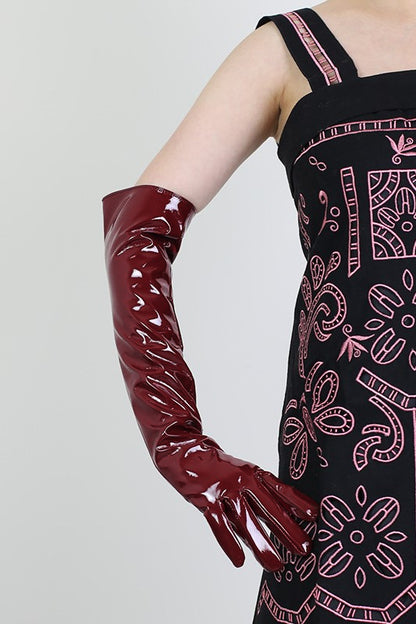 Alison PU Leather Gloves
