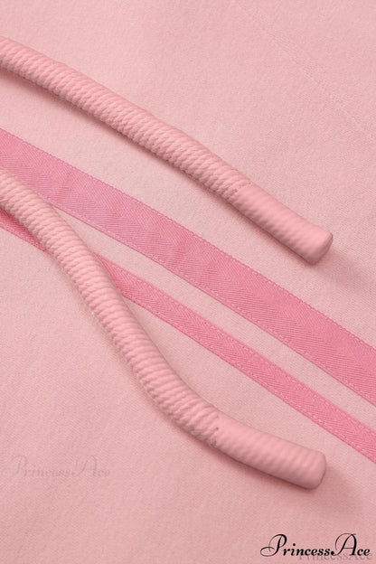 Streetwear Drawstring High-Waist Wide Pants