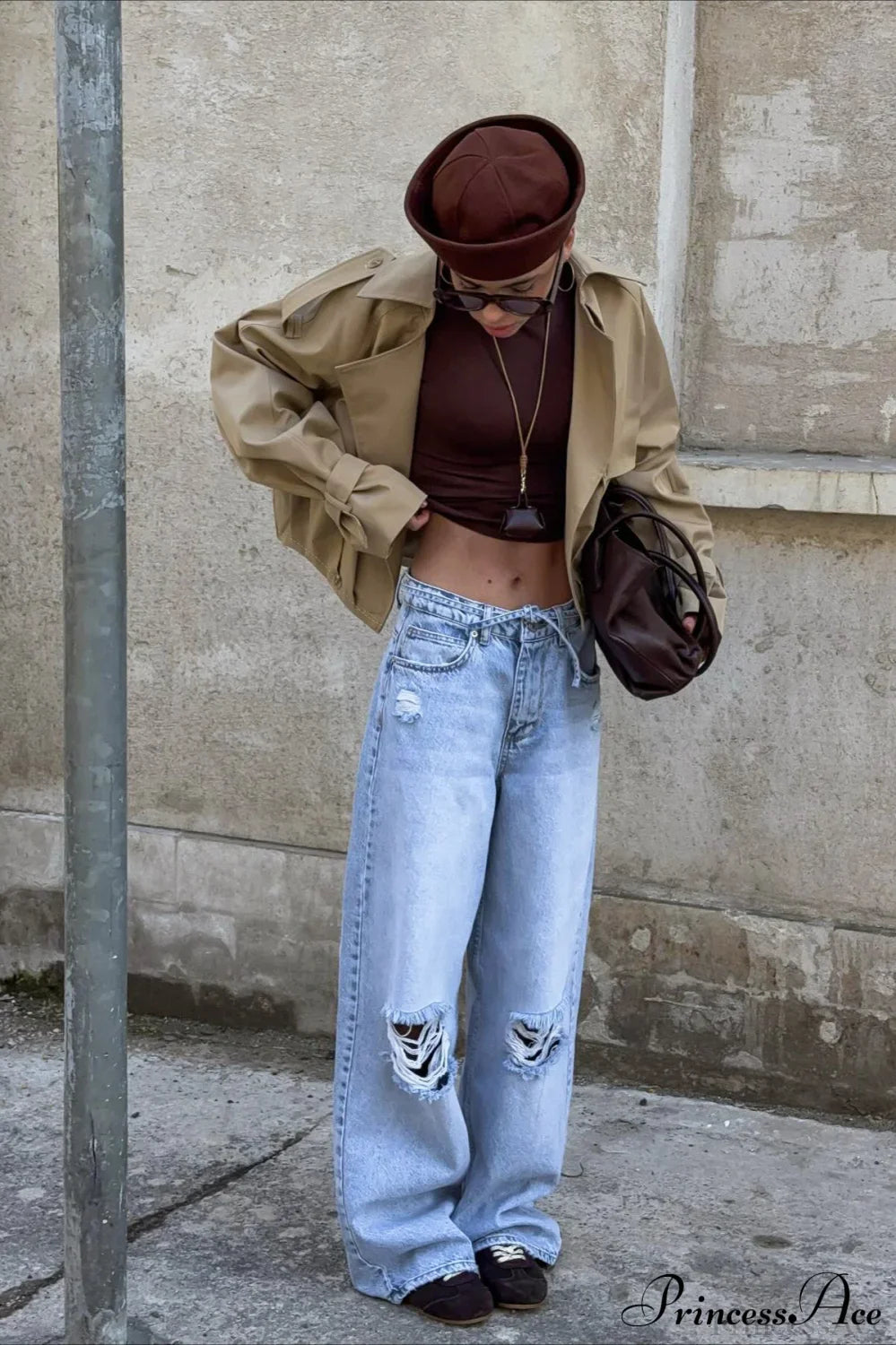 Superior Sense Loose Short Trench Coat