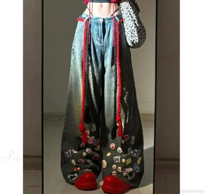 Sweet Gothic Baggy Pant