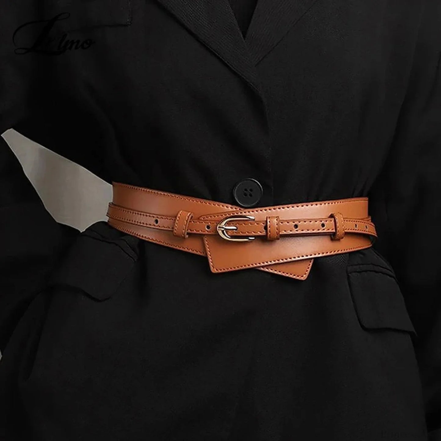 Synonyms: Gothic - medieval, Leather - hide, Pin - peg, Buckle - clasp

PU medieval hide peg clasp Belt