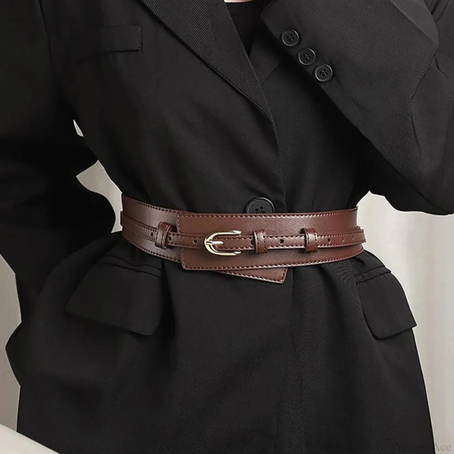 Synonyms: Gothic - medieval, Leather - hide, Pin - peg, Buckle - clasp

PU medieval hide peg clasp Belt