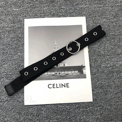 Synonyms: Gothic - medieval, Leather - hide, Pin - peg, Buckle - clasp

PU medieval hide peg clasp Belt