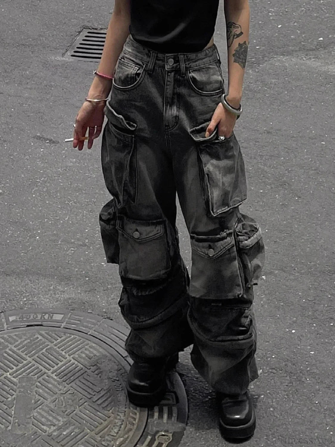Tall-Street Mysterious Cargo Pant
