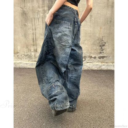 Tall Waist Gothic Denim Pant