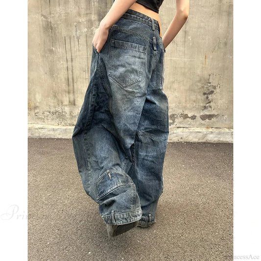 Tall Waist Gothic Denim Pant