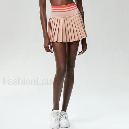 Tennis Pleated Sporty Pocket Skirt