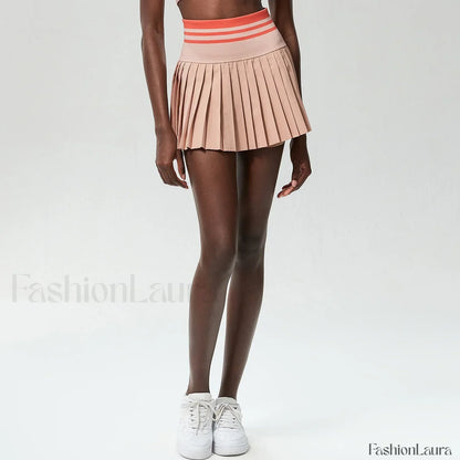 Tennis Pleated Sporty Pocket Skirt