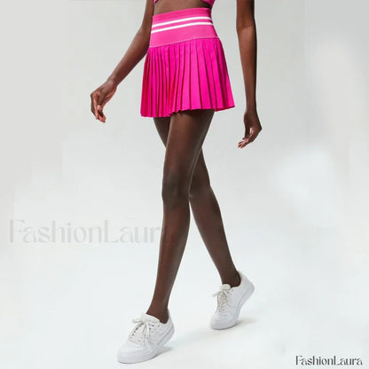 Tennis Pleated Sporty Pocket Skirt