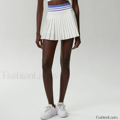 Tennis Pleated Sporty Pocket Skirt