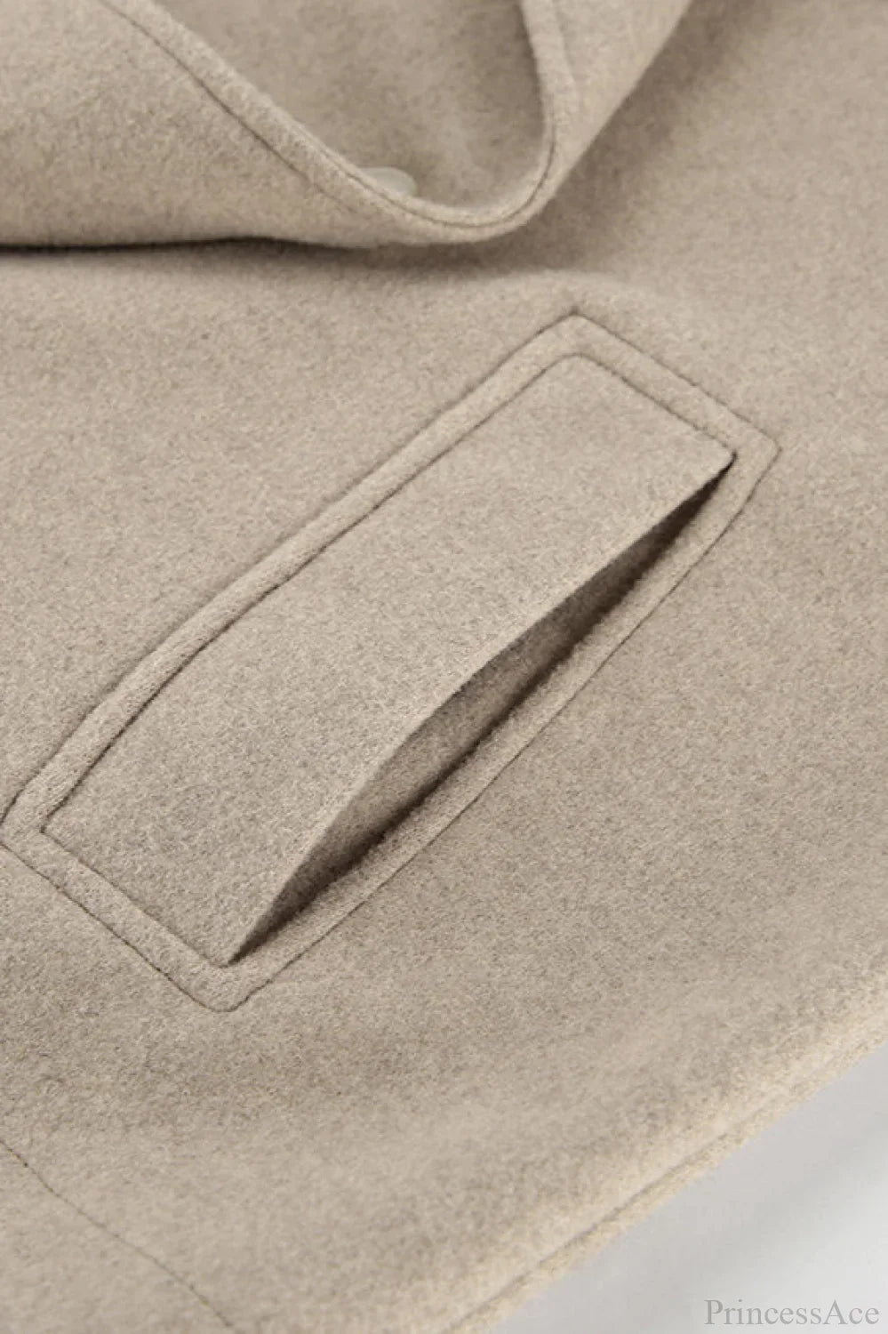 Thick Wool Blend Commuter Coat