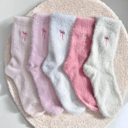 Cotton Candy Bow Socks Pack